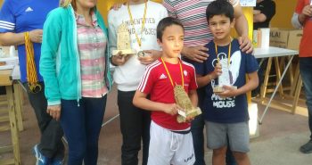 Vencedores torneo infantil