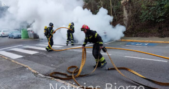 coche ardiendo caribe_use bierzo samuel Folgueral