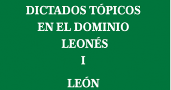 Portada libro 'Dictados topicos del leonés'